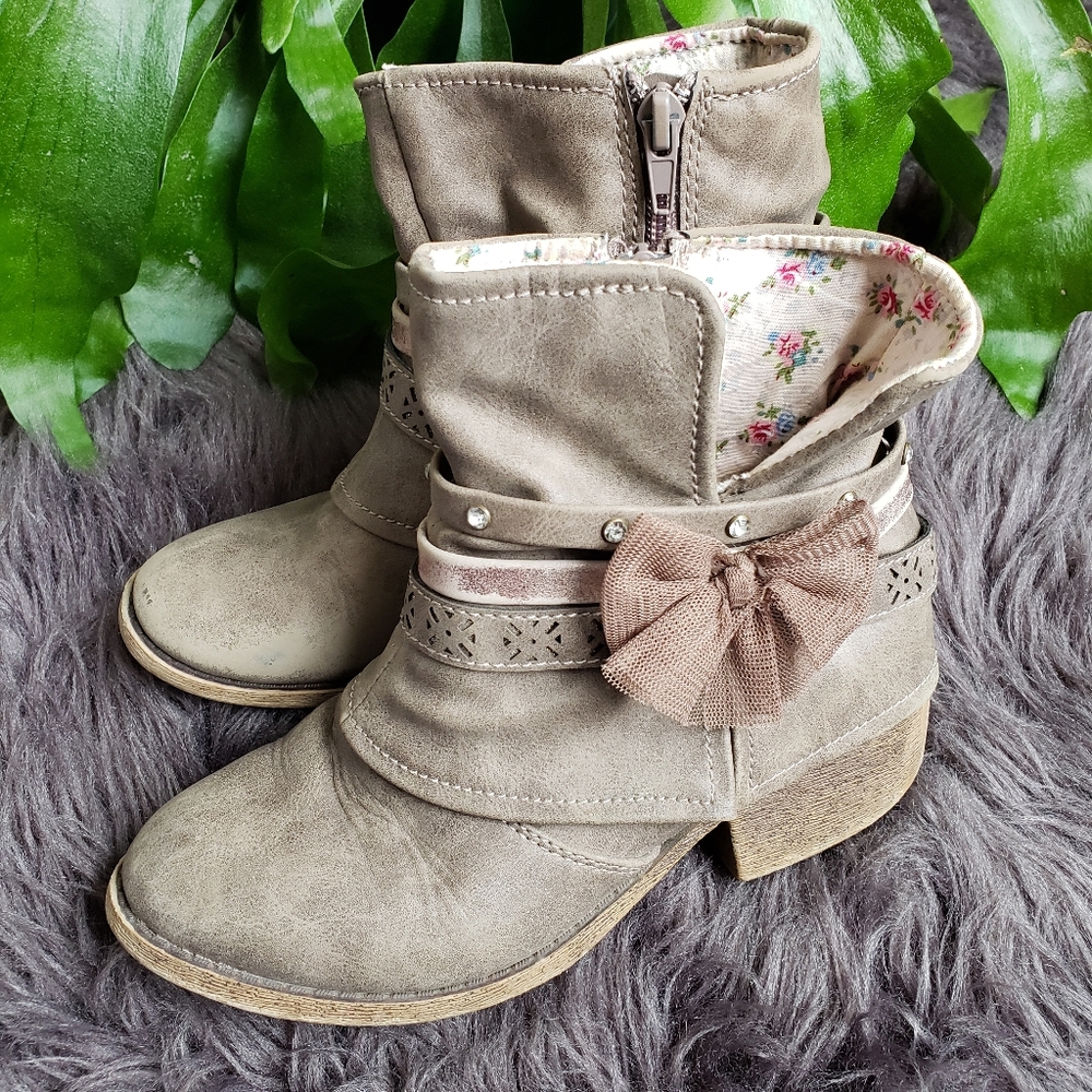 Jellypop Cute Girls Boots Taupe 2 Y Spring